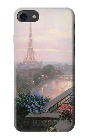 S1443 Terrace in Paris Eifel Etui Coque Housse pour iPhone 7, iPhone 8