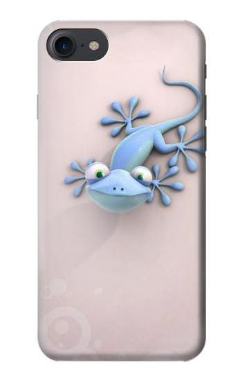 S1631 Funny Gecko Lizard Etui Coque Housse pour iPhone 7, iPhone 8