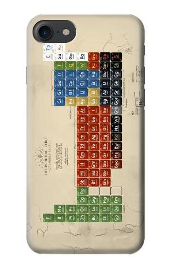 S1695 The Periodic Table of Middle Earth Etui Coque Housse pour iPhone 7, iPhone 8