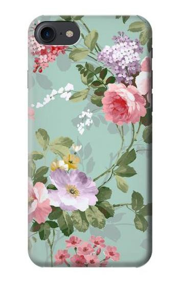 S2178 Flower Floral Art Painting Etui Coque Housse pour iPhone 7, iPhone 8