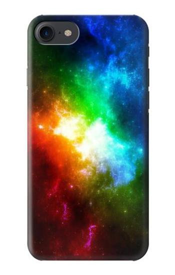 S2312 Colorful Rainbow Space Galaxy Etui Coque Housse pour iPhone 7, iPhone 8
