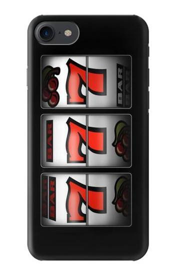 S2406 Slot Machine Lucky 777 Etui Coque Housse pour iPhone 7, iPhone 8