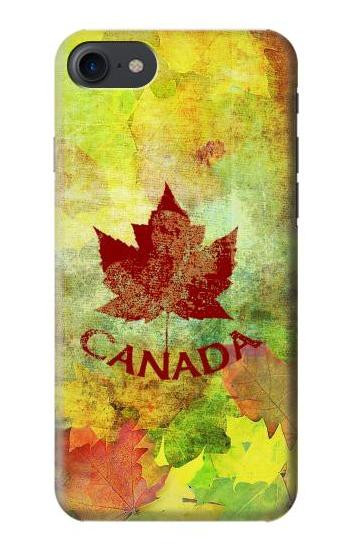 S2523 Canada Autumn Maple Leaf Etui Coque Housse pour iPhone 7, iPhone 8
