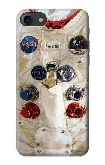 S2639 Neil Armstrong White Astronaut Space Suit Etui Coque Housse pour iPhone 7, iPhone 8