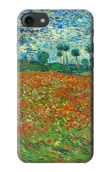S2681 Field Of Poppies Vincent Van Gogh Etui Coque Housse pour iPhone 7, iPhone 8