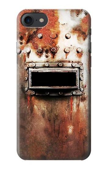 S2684 Vintage Welding Helmet Etui Coque Housse pour iPhone 7, iPhone 8