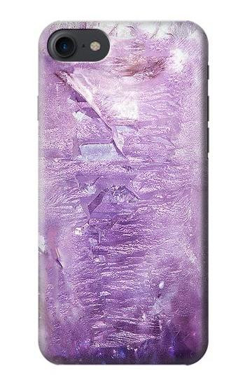 S2690 Amethyst Crystals Graphic Printed Etui Coque Housse pour iPhone 7, iPhone 8