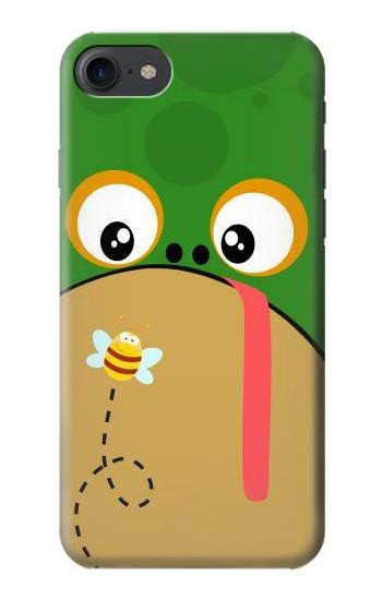 S2765 Frog Bee Cute Cartoon Etui Coque Housse pour iPhone 7, iPhone 8