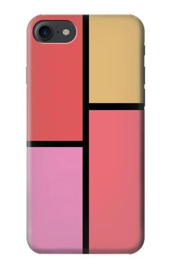 S2795 Cheek Palette Color Etui Coque Housse pour iPhone 7, iPhone 8