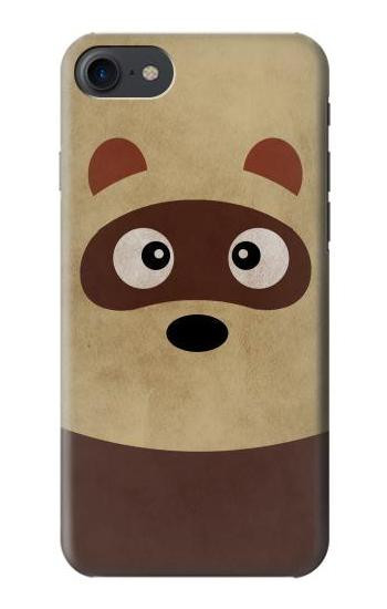 S2825 Cute Cartoon Raccoon Etui Coque Housse pour iPhone 7, iPhone 8