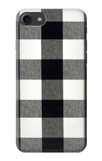 S2842 Black and White Buffalo Check Pattern Etui Coque Housse pour iPhone 7, iPhone 8