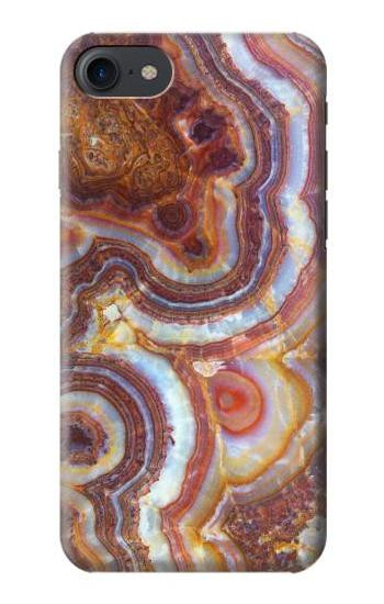 S3034 Colored Marble Texture Printed Etui Coque Housse pour iPhone 7, iPhone 8