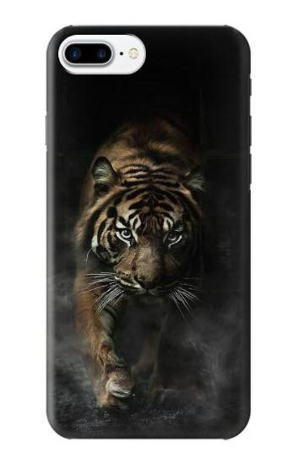 S0877 Bengal Tiger Etui Coque Housse pour iPhone 7 Plus, iPhone 8 Plus