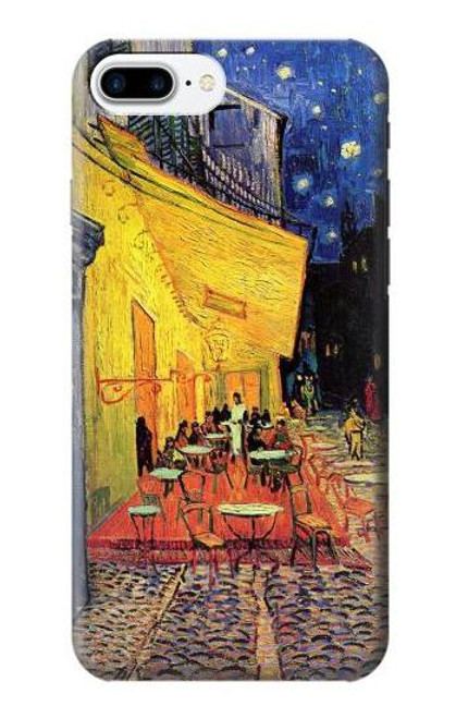 S0929 Van Gogh Cafe Terrace Etui Coque Housse pour iPhone 7 Plus, iPhone 8 Plus