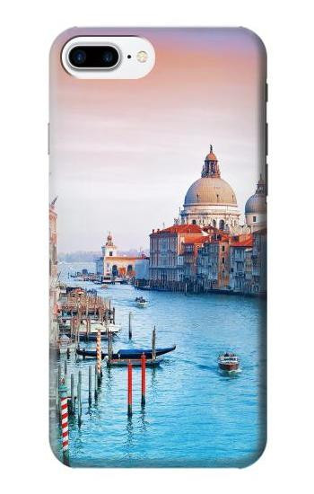 S0982 Beauty of Venice Italy Etui Coque Housse pour iPhone 7 Plus, iPhone 8 Plus