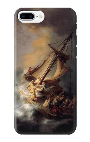S1091 Rembrandt Christ in The Storm Etui Coque Housse pour iPhone 7 Plus, iPhone 8 Plus