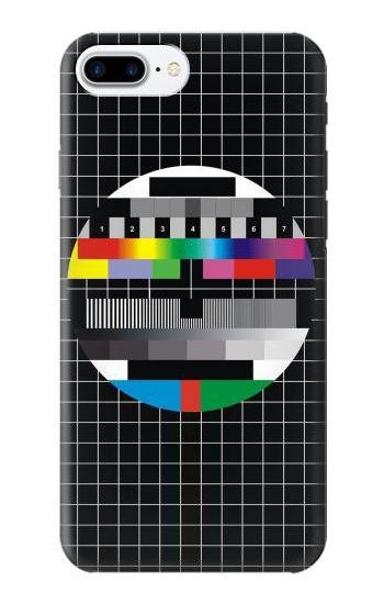 S1501 No Signal Television Etui Coque Housse pour iPhone 7 Plus, iPhone 8 Plus