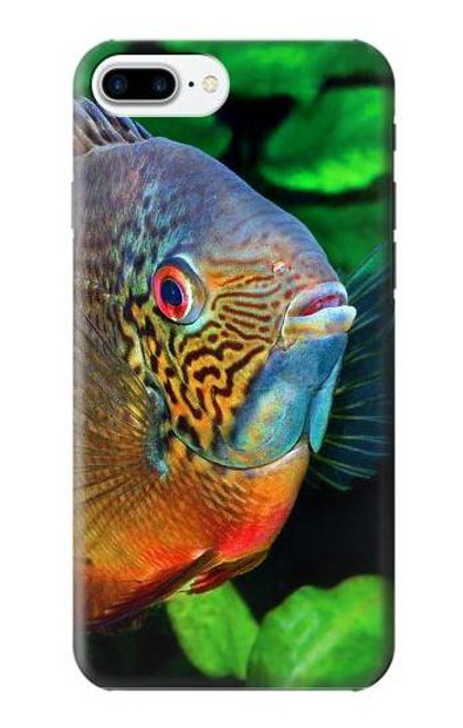 S1812 Cichlid Fish Etui Coque Housse pour iPhone 7 Plus, iPhone 8 Plus