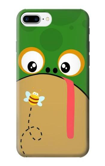 S2765 Frog Bee Cute Cartoon Etui Coque Housse pour iPhone 7 Plus, iPhone 8 Plus