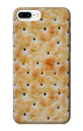 S2987 Cream Cracker Biscuits Etui Coque Housse pour iPhone 7 Plus, iPhone 8 Plus