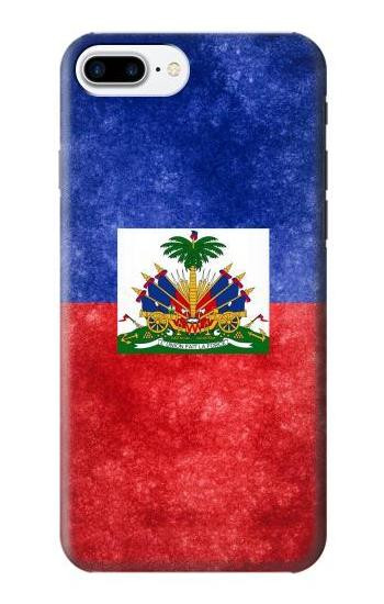 S3022 Haiti Flag Etui Coque Housse pour iPhone 7 Plus, iPhone 8 Plus