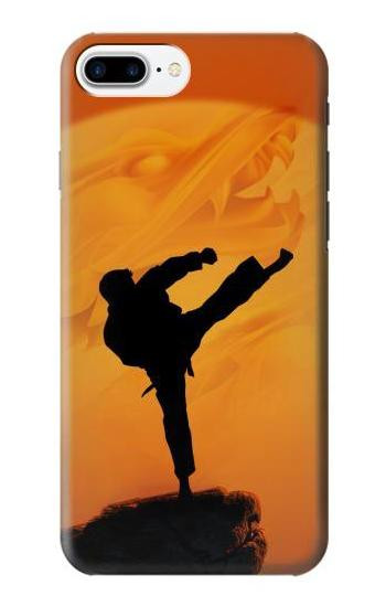S3024 Kung Fu Karate Fighter Etui Coque Housse pour iPhone 7 Plus, iPhone 8 Plus