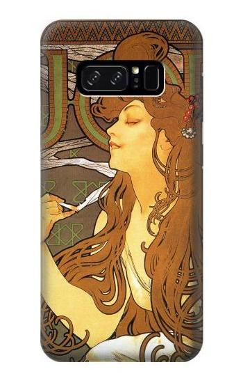 S0969 Alphonse Mucha Job Etui Coque Housse pour Note 8 Samsung Galaxy Note8
