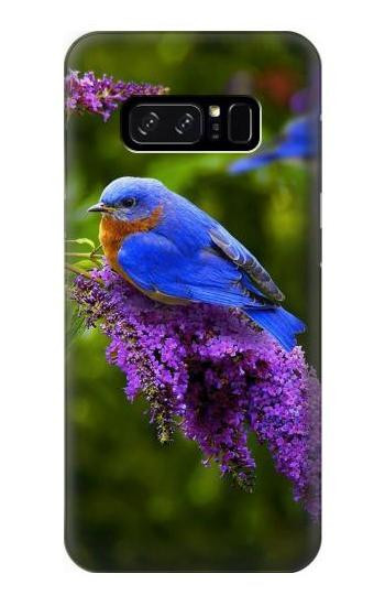 S1565 Bluebird of Happiness Blue Bird Etui Coque Housse pour Note 8 Samsung Galaxy Note8