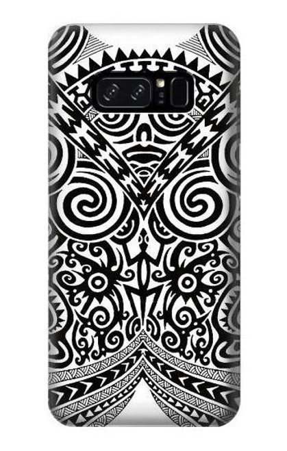 S1655 Maori Tattoo Etui Coque Housse pour Note 8 Samsung Galaxy Note8