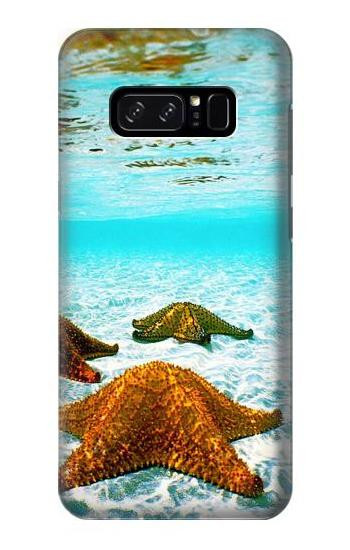 S1679 Starfish Sea Beach Etui Coque Housse pour Note 8 Samsung Galaxy Note8