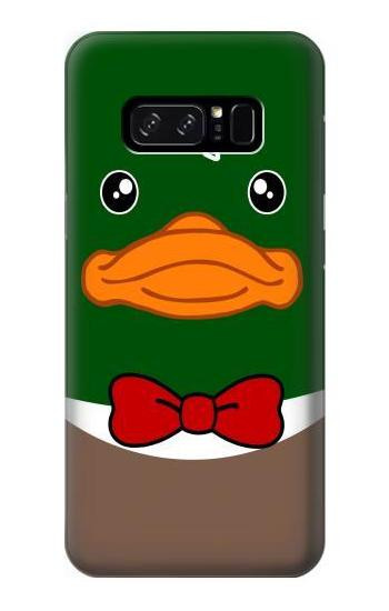S2762 Green Head Mallard Duck Tuxedo Cartoon Etui Coque Housse pour Note 8 Samsung Galaxy Note8