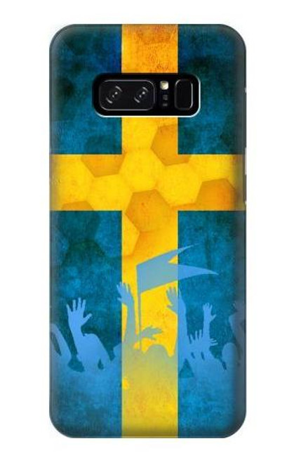 S2990 Sweden Football Soccer Euro 2016 Etui Coque Housse pour Note 8 Samsung Galaxy Note8