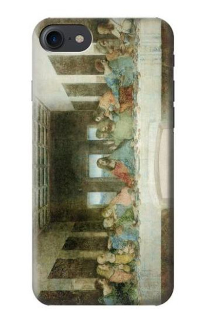 S0173 Leonardo DaVinci The Last Supper Etui Coque Housse pour iPhone 7, iPhone 8