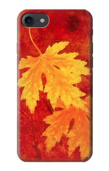 S0479 Maple Leaf Etui Coque Housse pour iPhone 7, iPhone 8