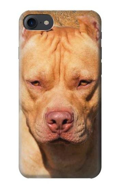 S2903 American Pitbull Dog Etui Coque Housse pour iPhone 7, iPhone 8