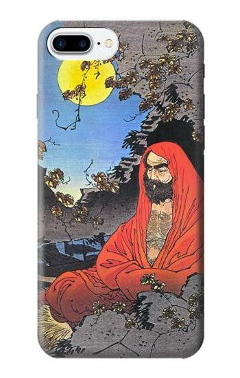 S2234 Zen Master Bodhidharma Yoshitoshi Etui Coque Housse pour iPhone 7 Plus, iPhone 8 Plus