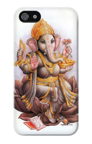 S2820 Hindu God Ganesha Ganapati Vinayaka Etui Coque Housse pour iPhone 5 5S SE