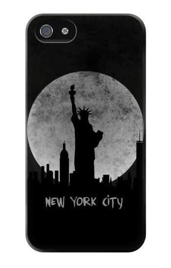 S3097 New York City Etui Coque Housse pour iPhone 5 5S SE