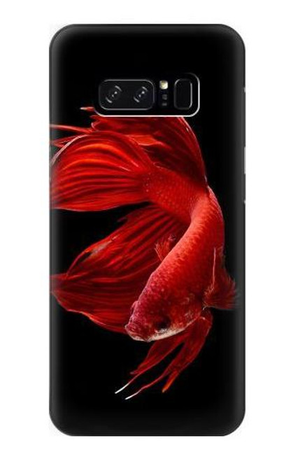 S2092 Red Siamese Fighting Fish Etui Coque Housse pour Note 8 Samsung Galaxy Note8