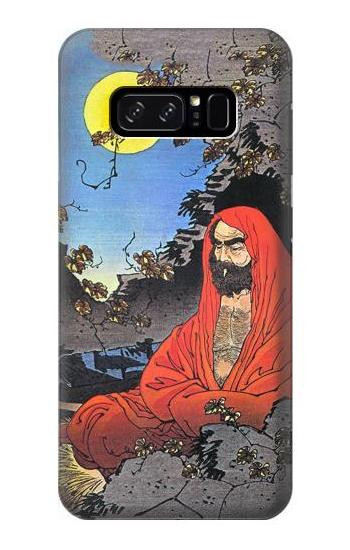 S2234 Zen Master Bodhidharma Yoshitoshi Etui Coque Housse pour Note 8 Samsung Galaxy Note8