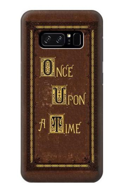 S2824 Once Upon a Time Book Cover Etui Coque Housse pour Note 8 Samsung Galaxy Note8