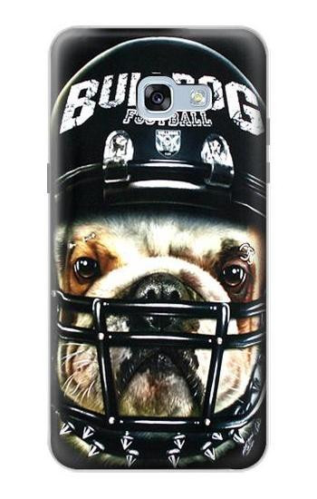 S0098 Bulldog American Football Etui Coque Housse pour Samsung Galaxy A5 (2017)