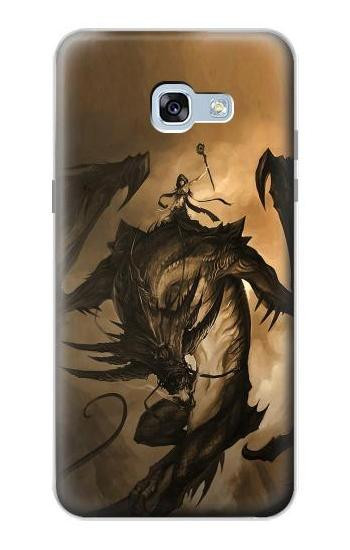 S0388 Dragon Rider Etui Coque Housse pour Samsung Galaxy A5 (2017)