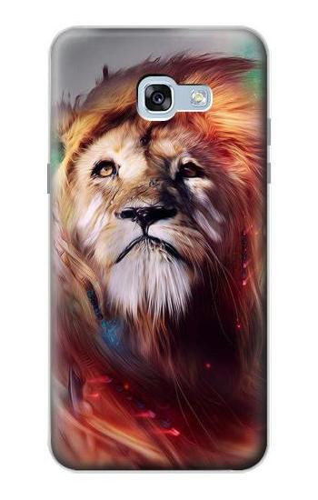 S0691 Leo Paint Etui Coque Housse pour Samsung Galaxy A5 (2017)