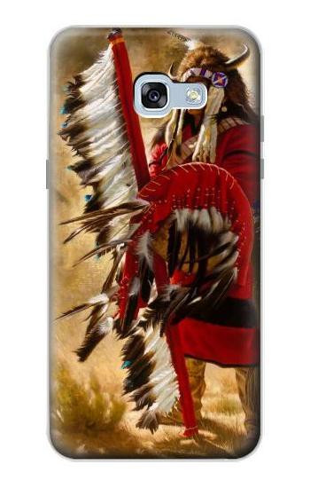 S0817 Red Indian Etui Coque Housse pour Samsung Galaxy A5 (2017)