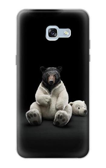 S0878 Black Bear Etui Coque Housse pour Samsung Galaxy A5 (2017)