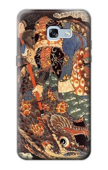 S0914 Ronin Miyamoto Musashi Etui Coque Housse pour Samsung Galaxy A5 (2017)