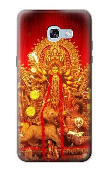 S1030 Hindu God Durga Puja Etui Coque Housse pour Samsung Galaxy A5 (2017)