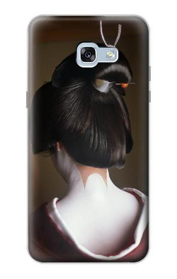 S1337 Japan Geisha Neck Etui Coque Housse pour Samsung Galaxy A5 (2017)