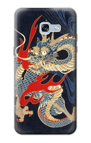 S2073 Japan Dragon Art Etui Coque Housse pour Samsung Galaxy A5 (2017)
